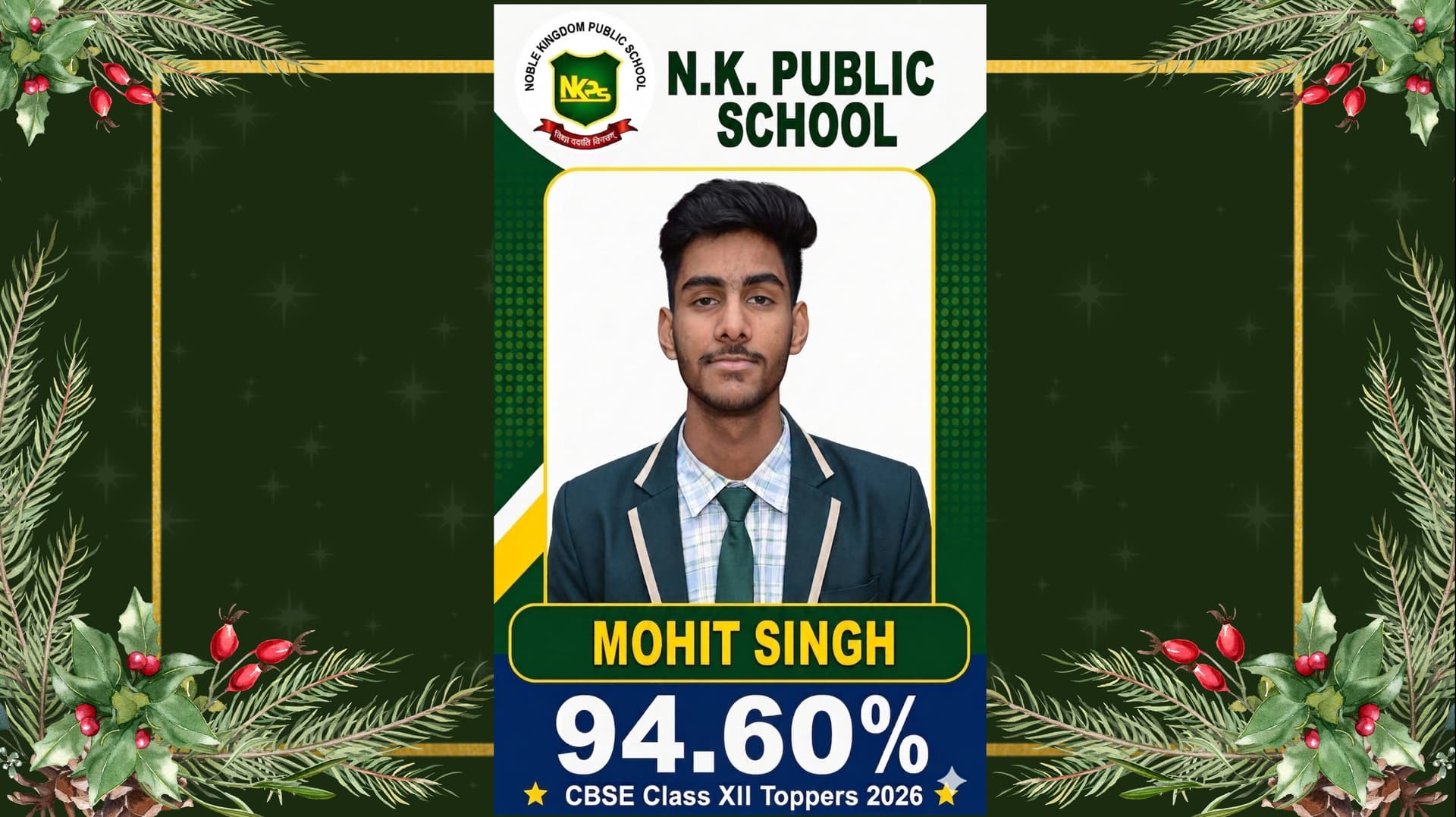 TOP SCHOOL RANKERS OF CLASS XII CBSE EXAM 2026