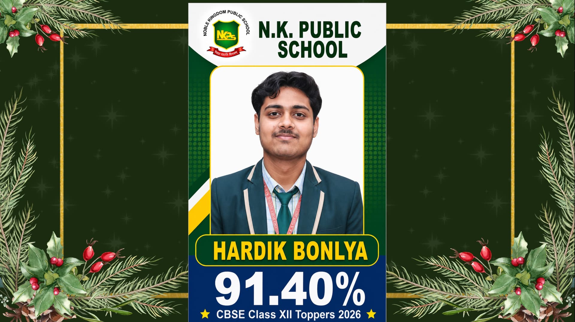 TOP SCHOOL RANKERS OF CLASS XII CBSE EXAM 2026